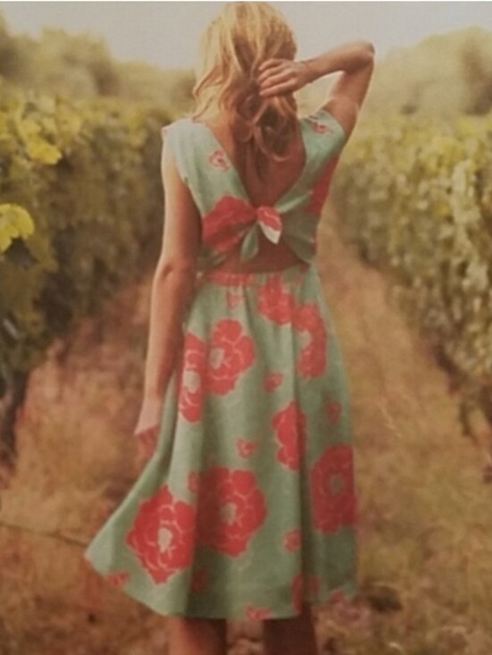 Corey Lynn Calter Dresses & Skirts - Anthropologie Corey Lynn Calter Sweptback Floral Green Coral Dress Silk Keyhole